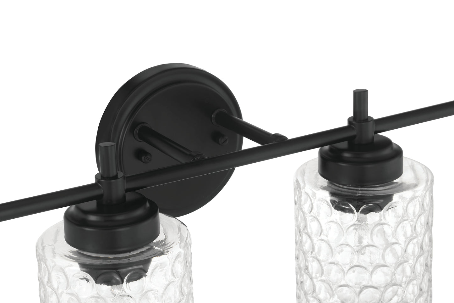60504-FB - Claire 4 Light 30" Wide Vanity Light - Flat Black