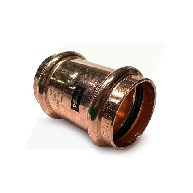 78067 - 1-1/2" ProPress Copper Coupling with Stop