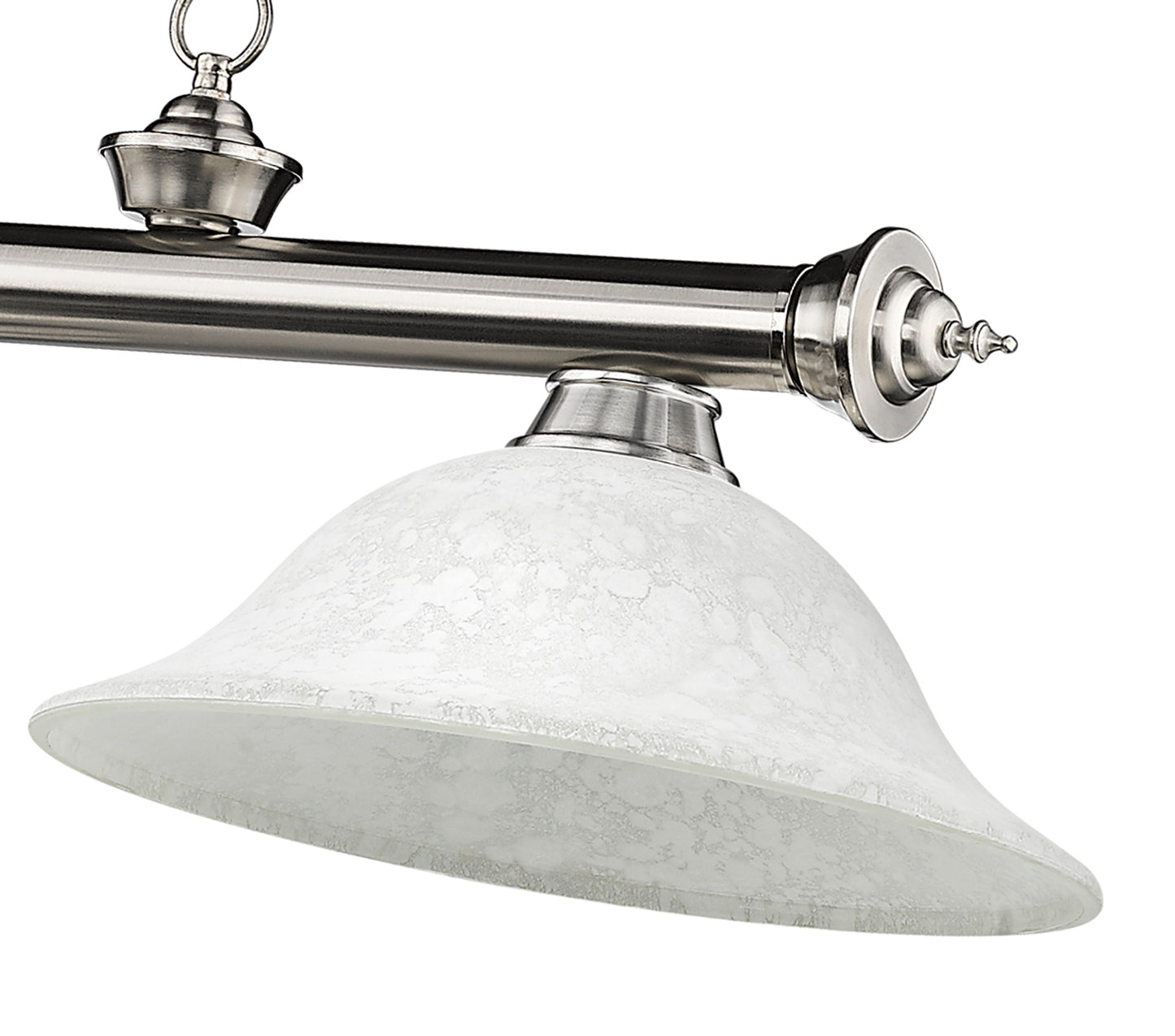 2306-3BN-WM16 - Cordon 3 Light 58" Billiard - Brushed Nickel