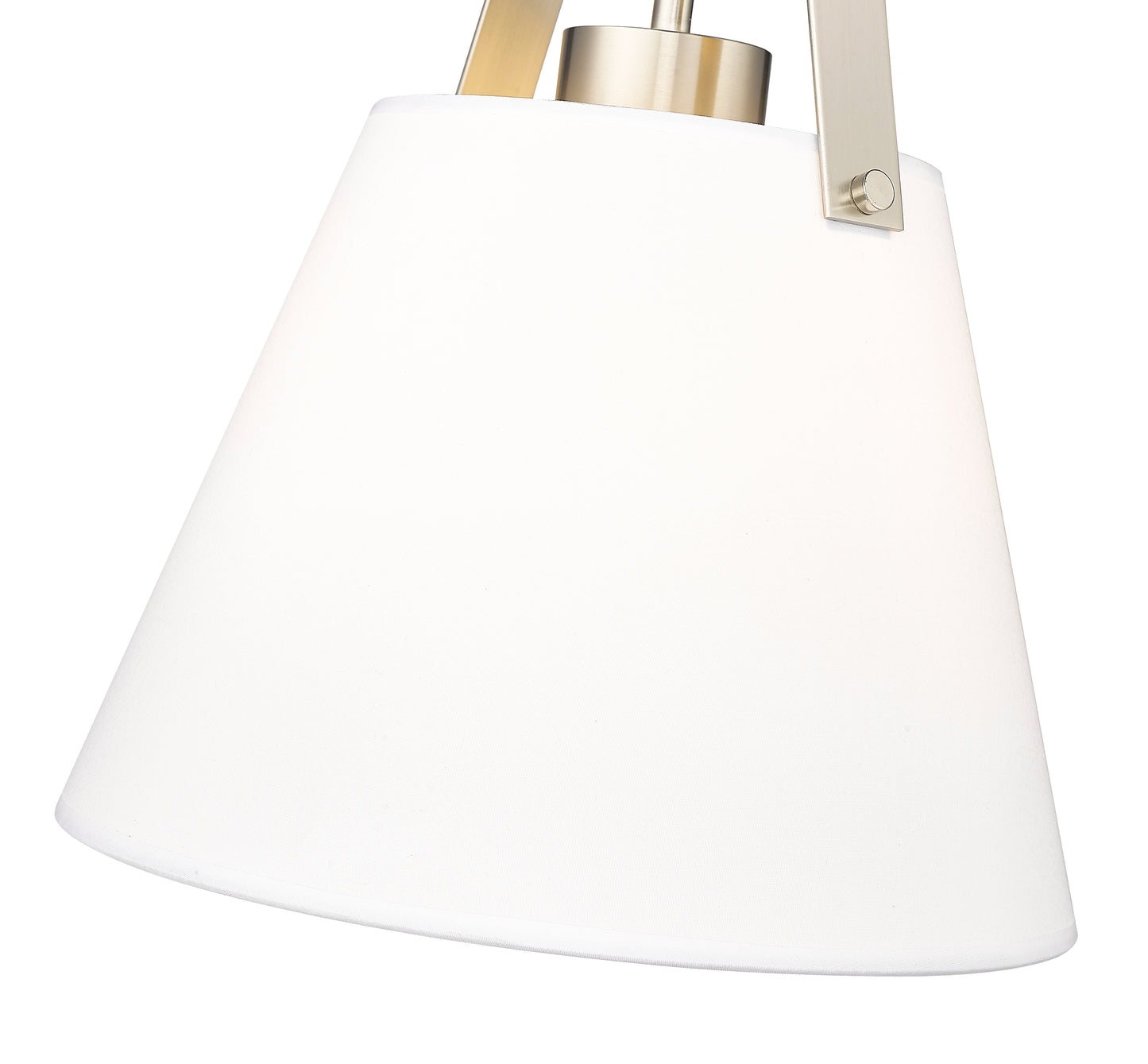 743P12-BN - Z-Studio 1 Light 12" Pendant - Brushed Nickel