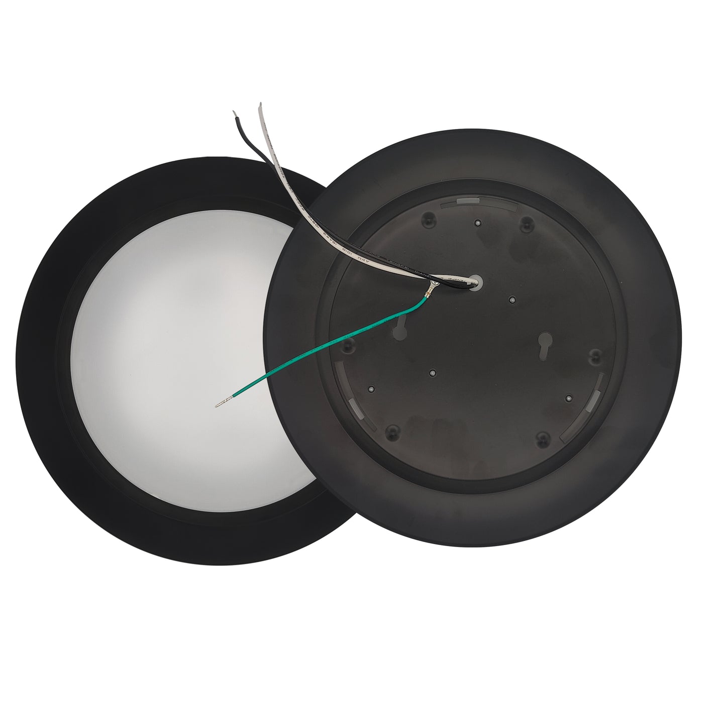 773278 - 25 Watt LED 10" Disc, 3000K, 2000 Lumens, Black Finish