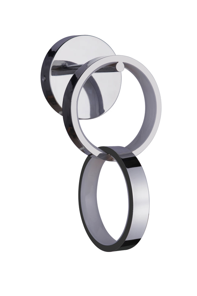 59362-CH-LED - Context 2 Light 13.25" High Wall Sconce - Chrome
