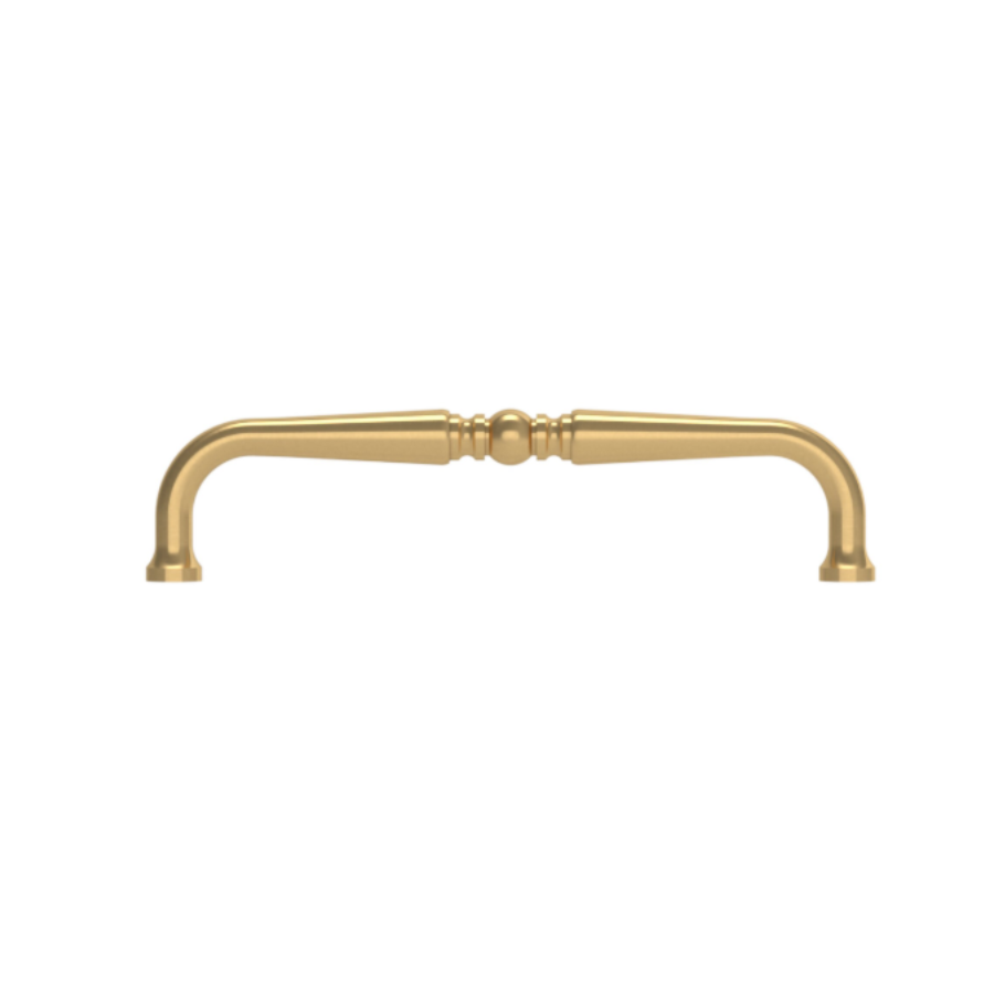 4946044 - 6" Centers - Colonial Pull - Satin Brass
