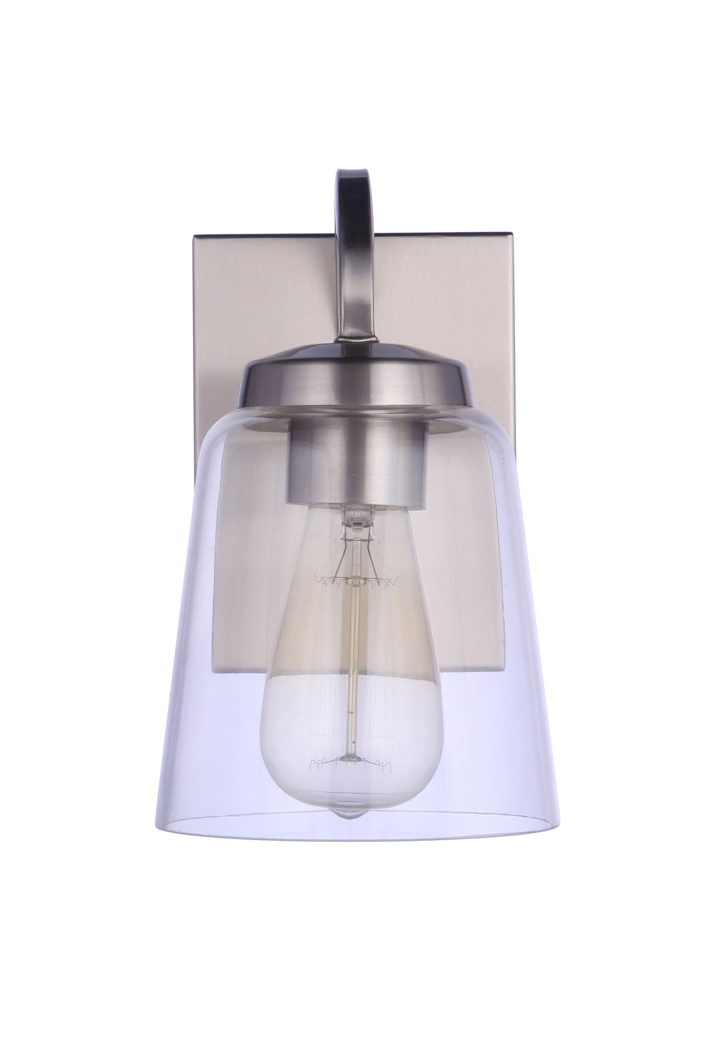16306BNK1 - Elsa 1 Light 9" High Wall Sconce - Brushed Nickel