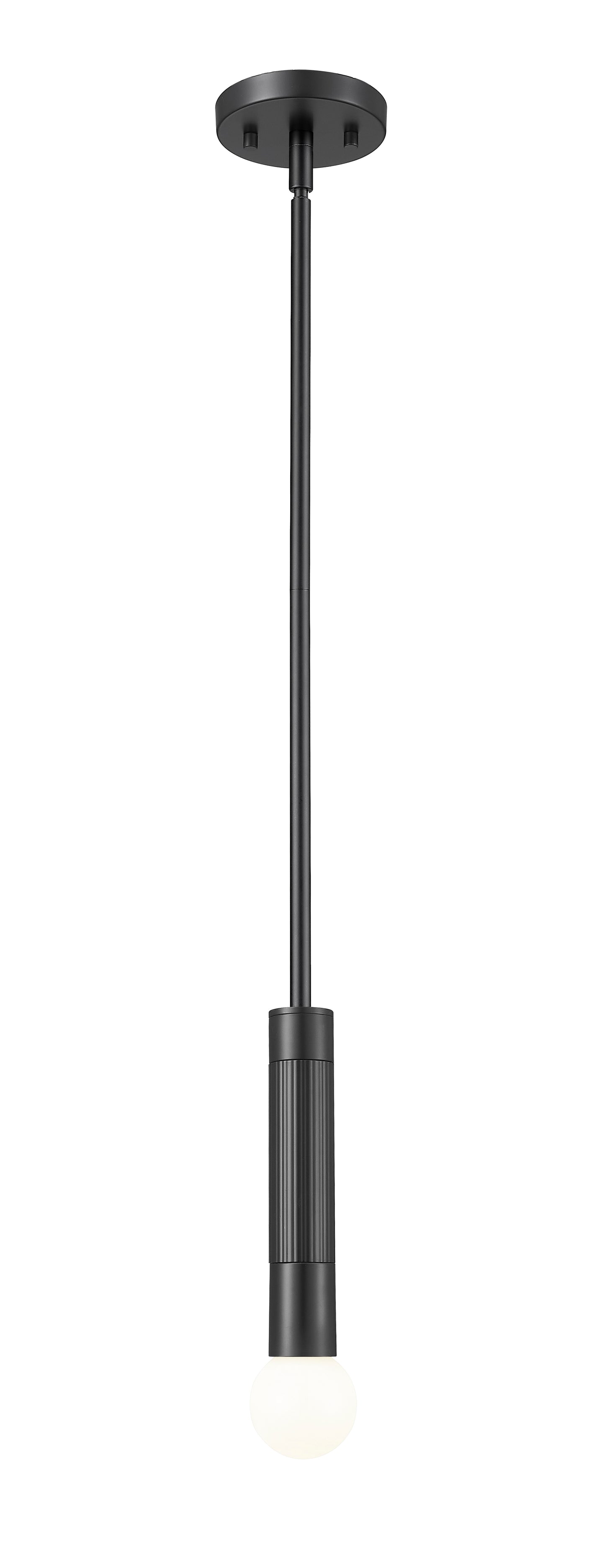 1956P-ROD-MB - Stari 1 Light 5" Pendant - Matte Black