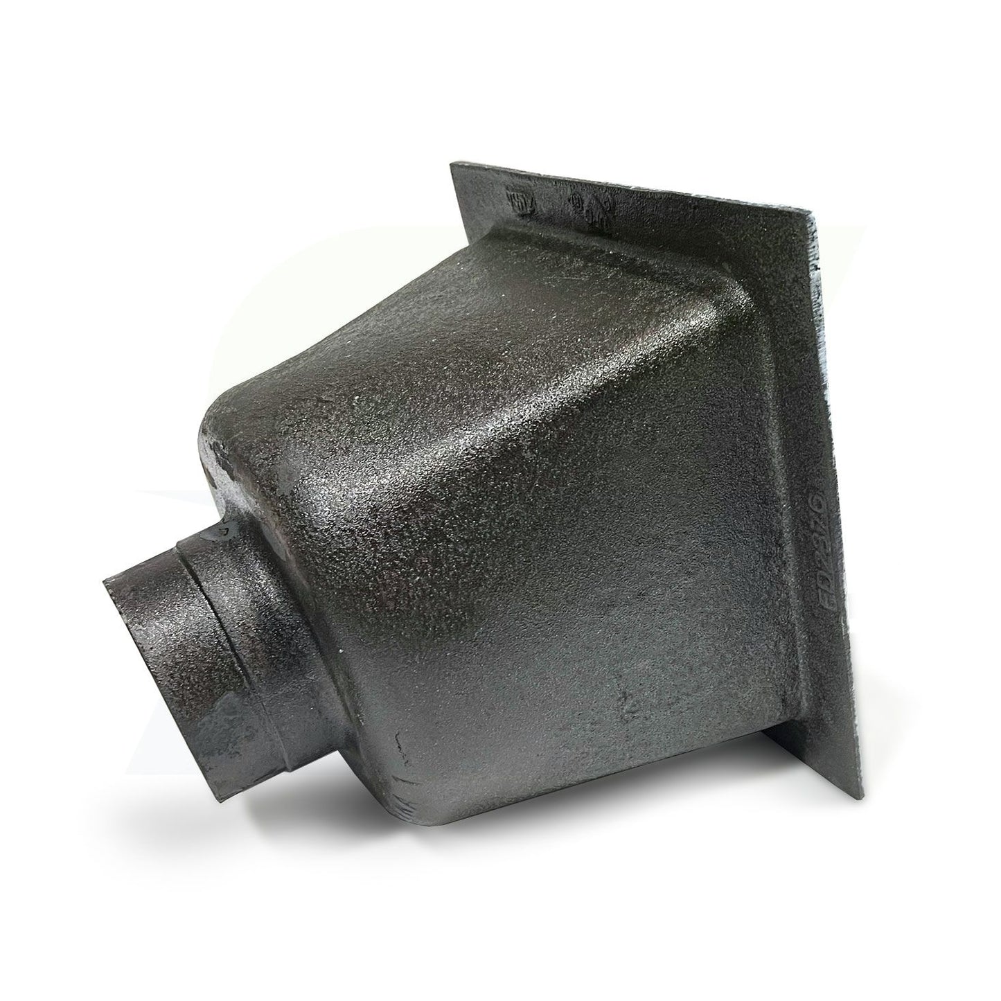FD2376-NH4 - 12" x 12" Porcelain Enameled 8" Cast Iron Floor Sink - 4" No-Hub Connection