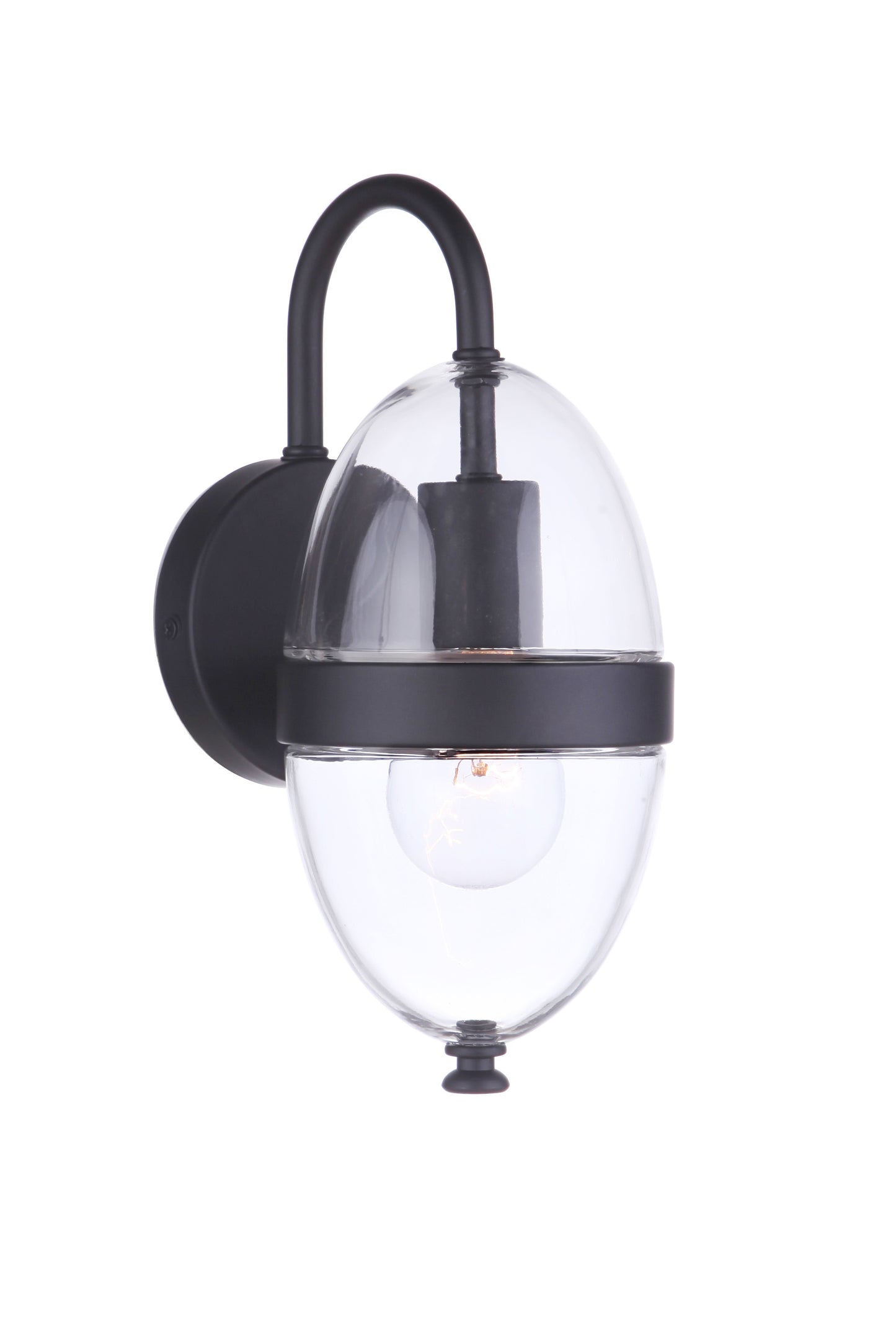ZA3504-MN - Sivo 1 Light 11.75" High Outdoor Wall Lantern - Midnight