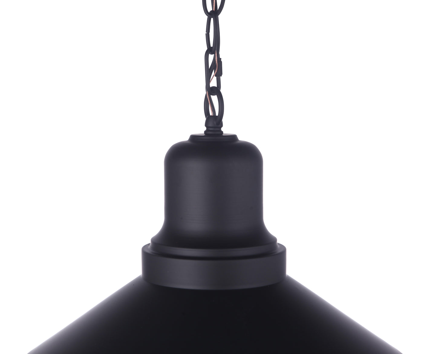 ZA5411-MN - Singleton 1 Light 14" Wide Outdoor Pendant - Midnight