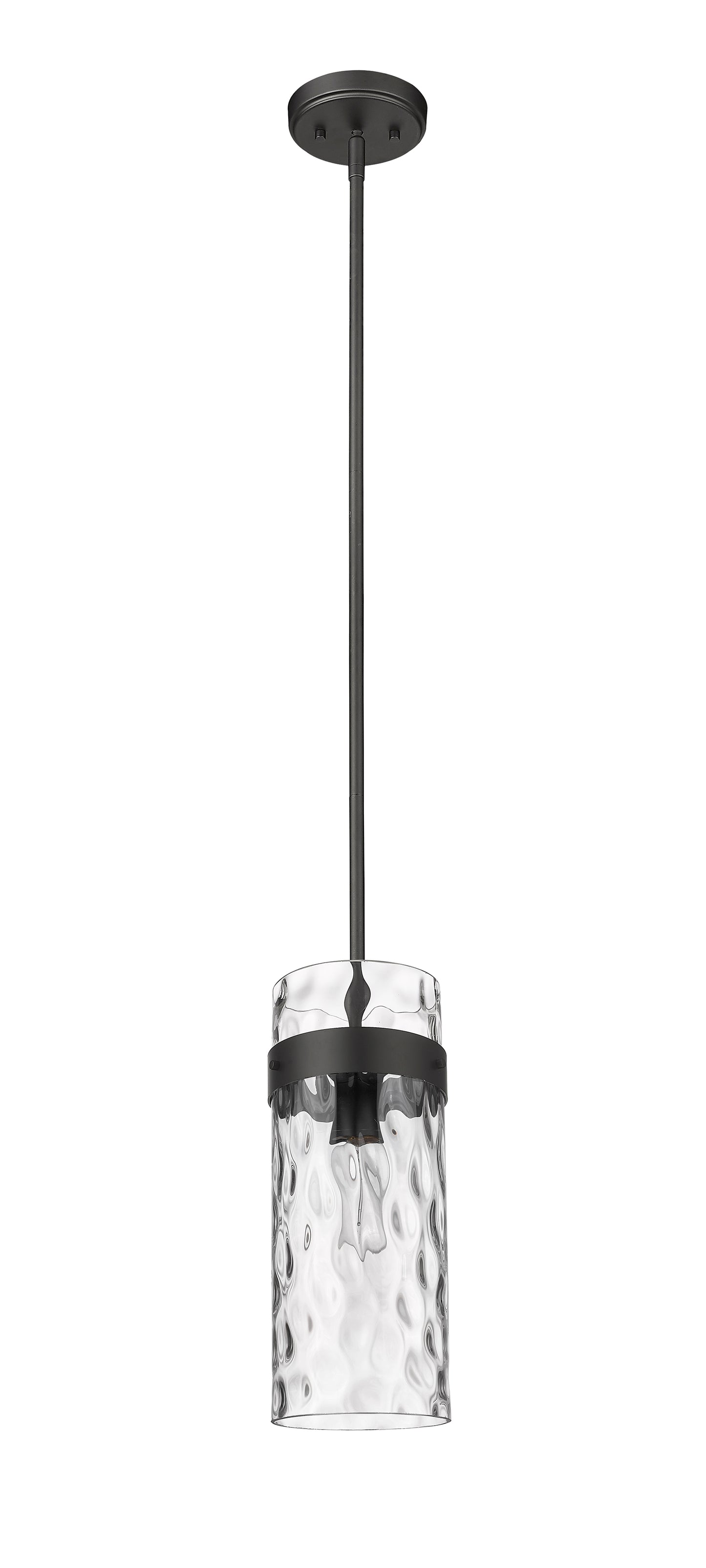 3035P6-MB - Fontaine 1 Light 6" Pendant - Matte Black