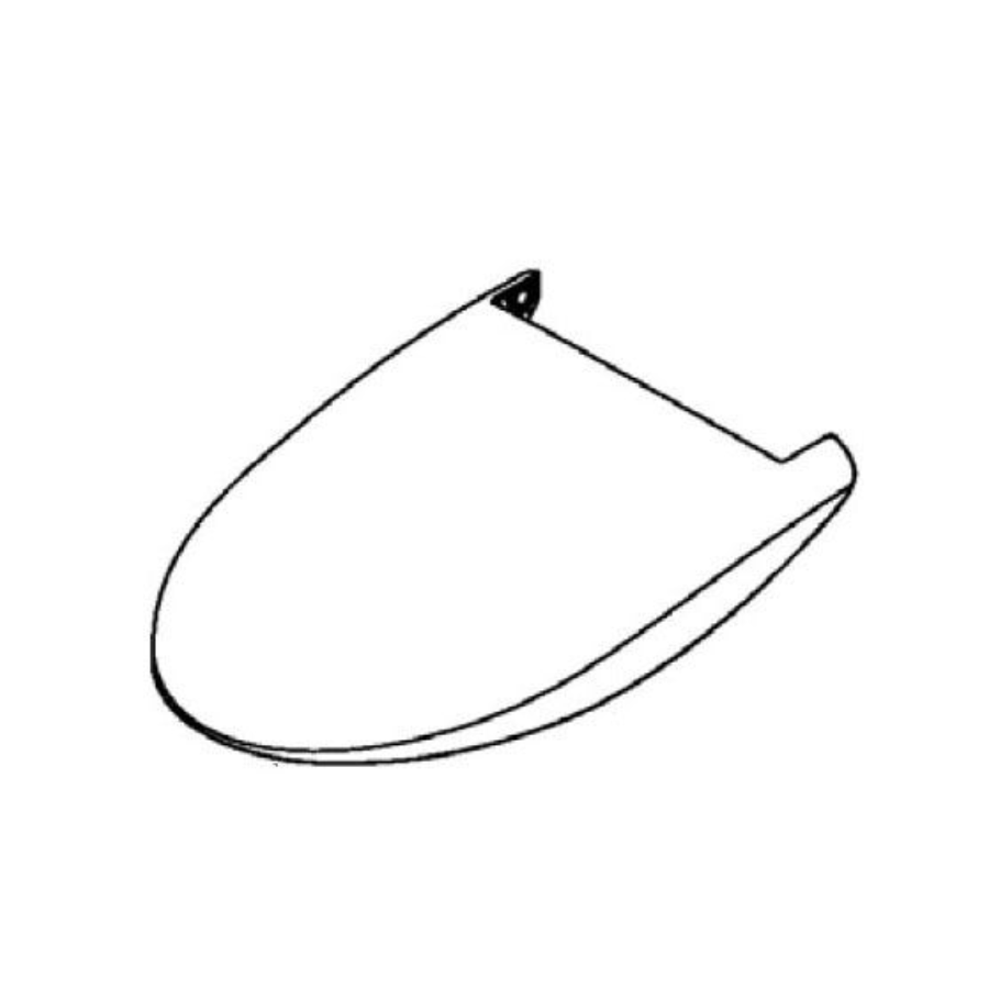 THU9912#01 -Top Mount Seat Kit- Cotton White