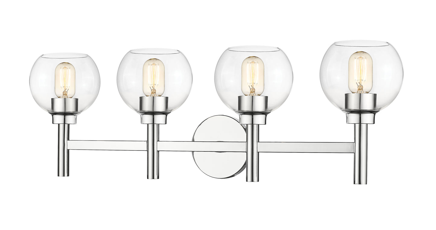 7502-4V-CH - Sutton 4 Light 32" Vanity - Chrome