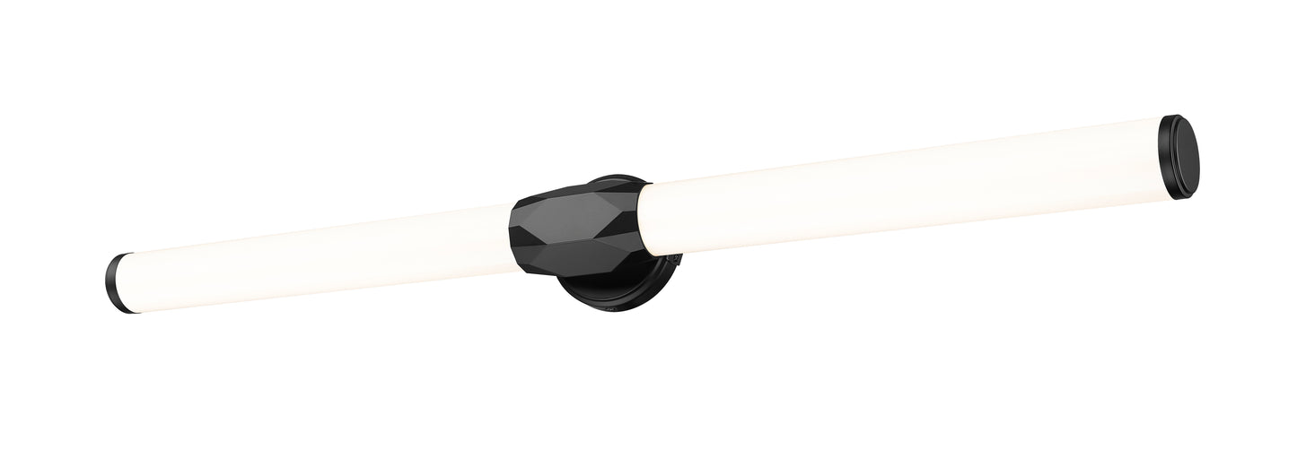 1010-40W-MB-LED - Cooper 1 Light 40" Vanity - Matte Black