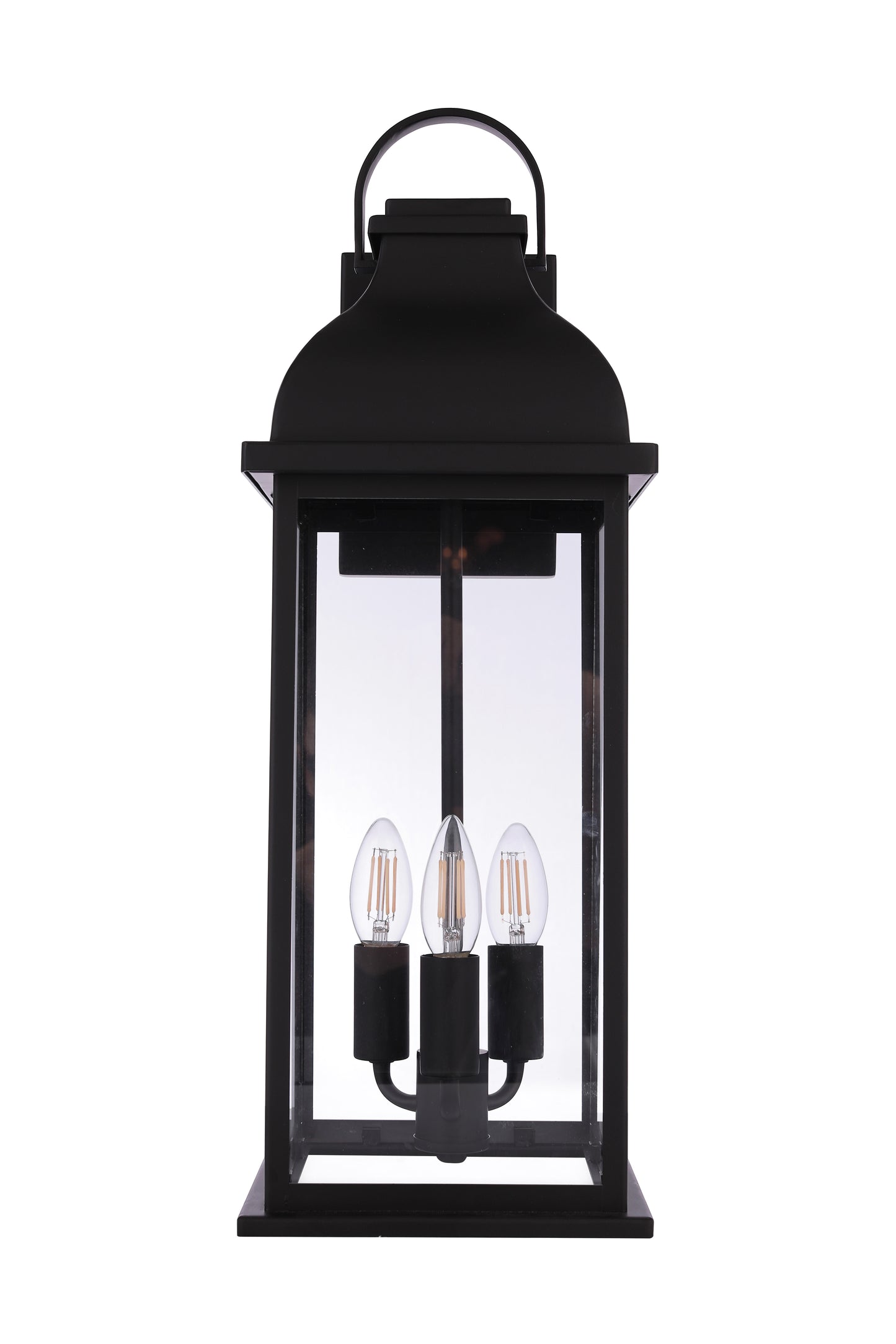 ZA7224-MN - Bent Tree 3 Light 23" High Outdoor Wall Lantern - Midnight