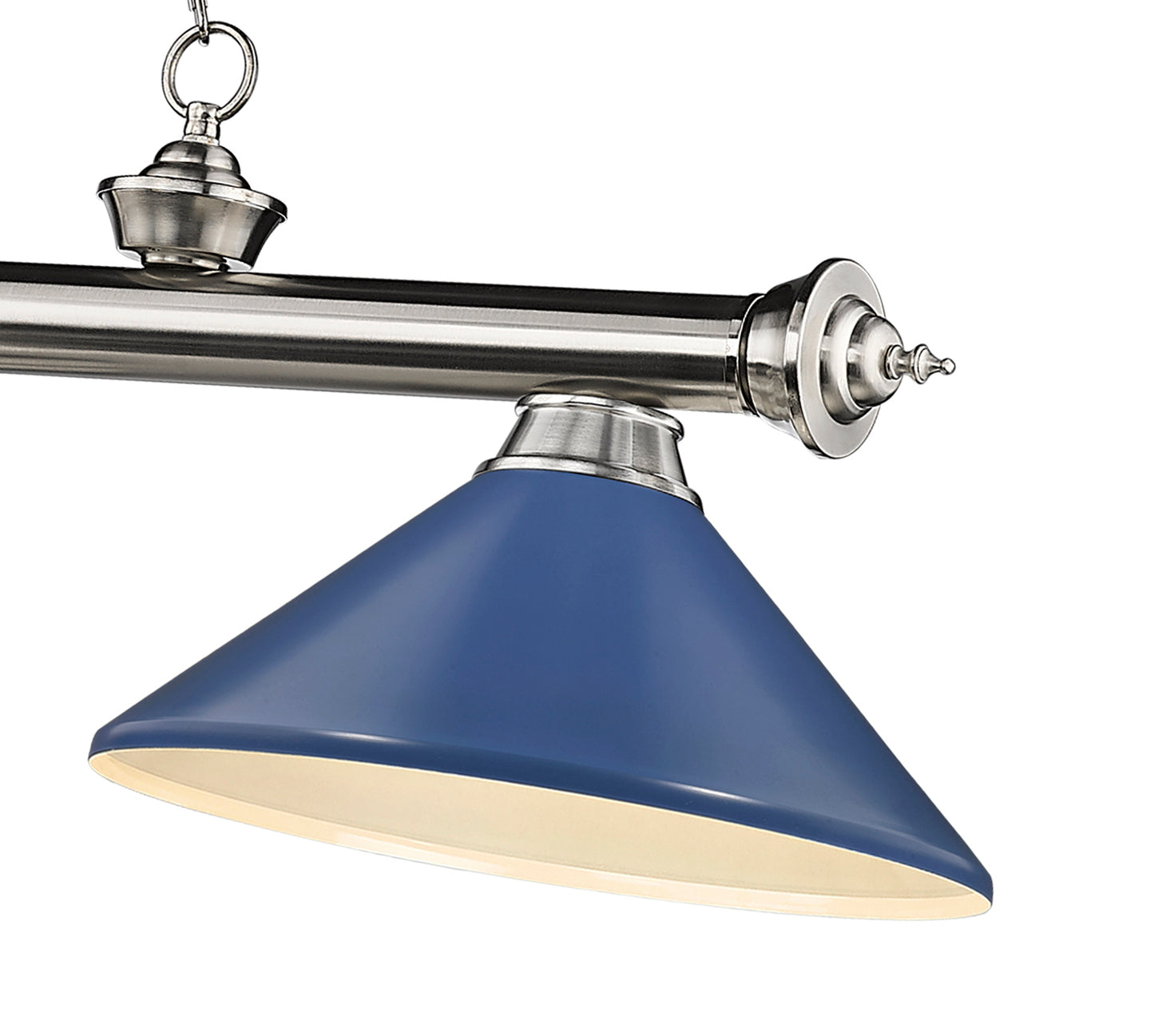 2306-3BN-MNB - Cordon 3 Light 58" Billiard - Brushed Nickel