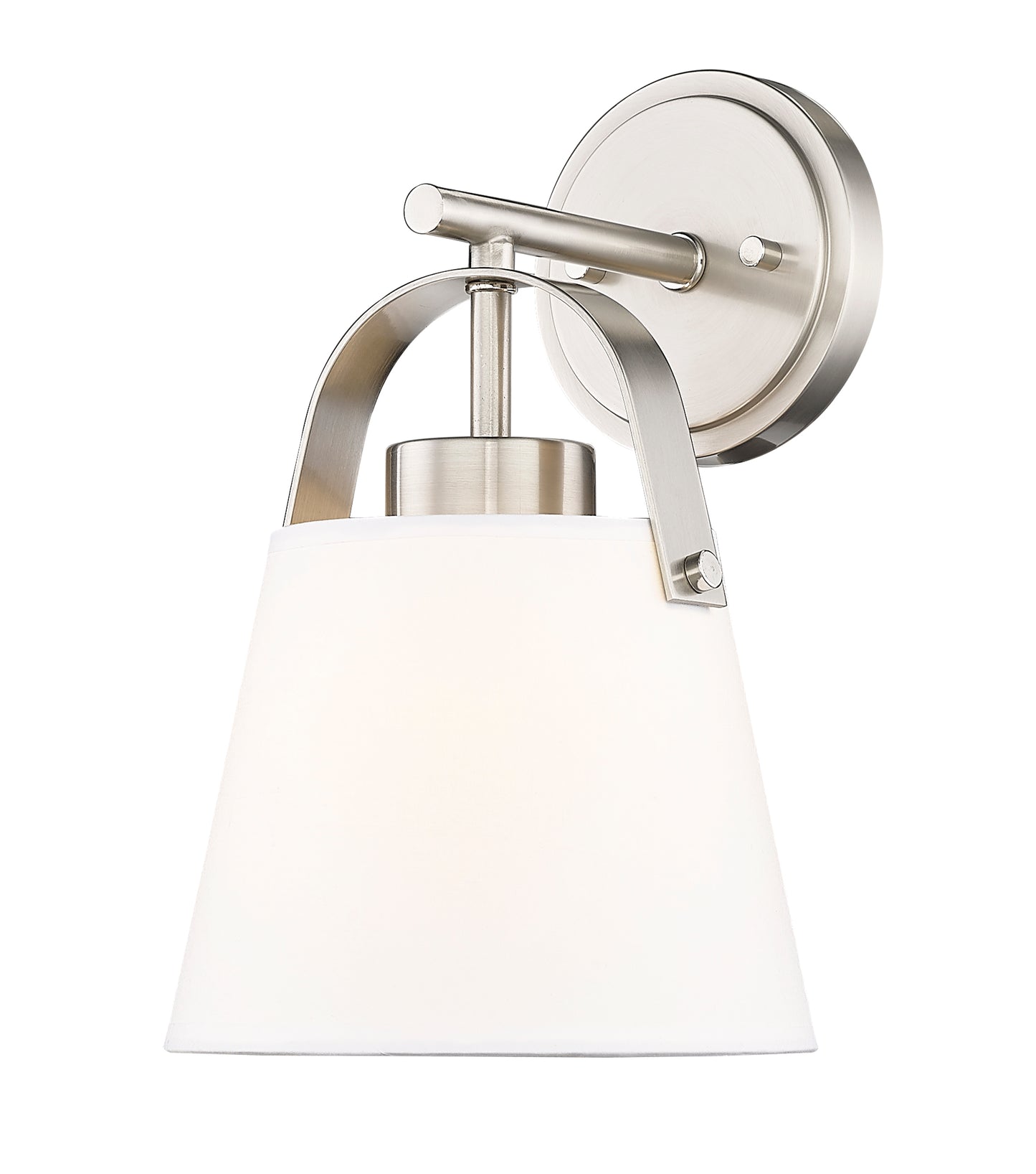 743-1S-BN - Z-Studio 1 Light Wall 13" Sconce - Brushed Nickel