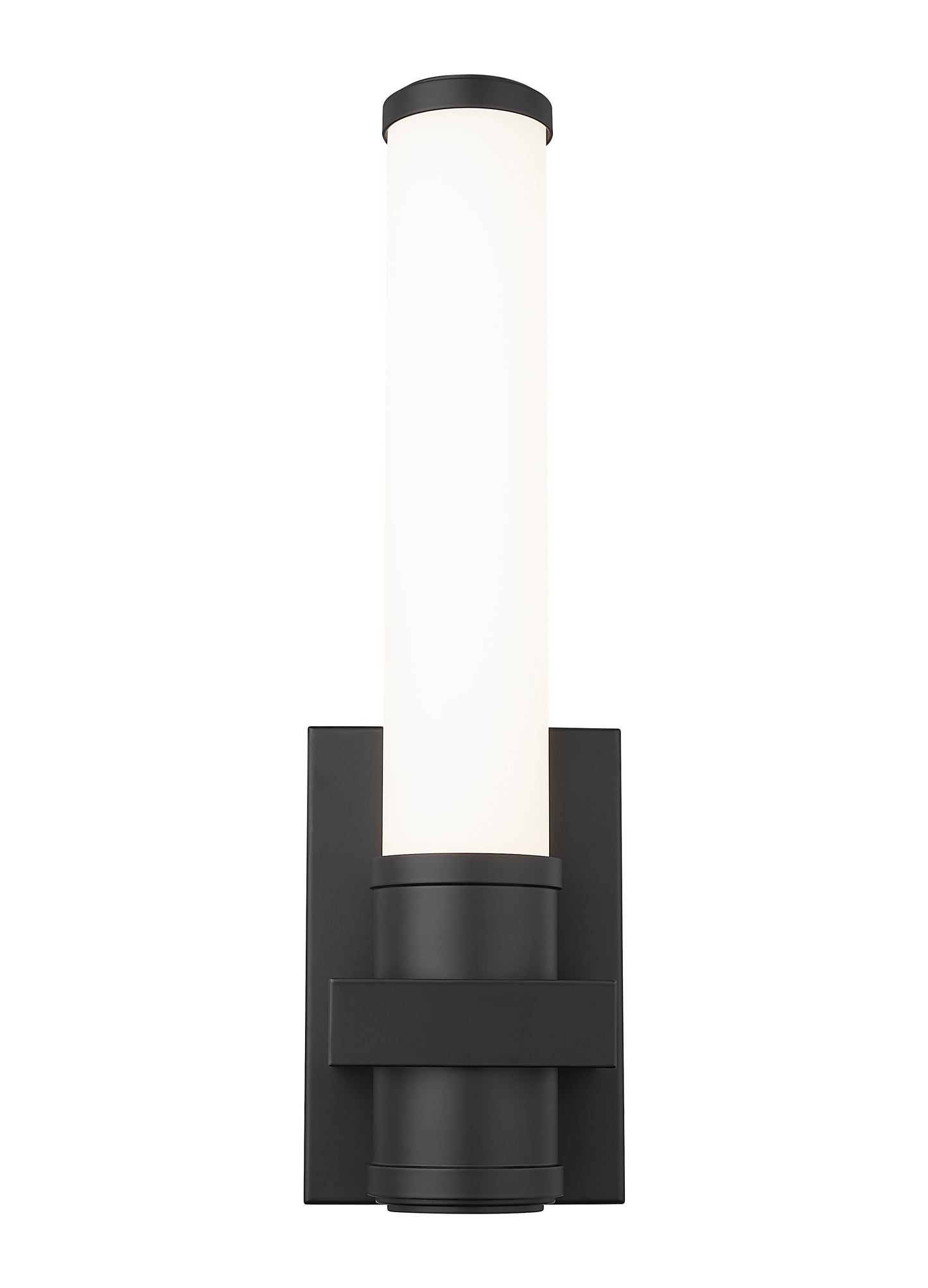 1019-1S-MB-LED - Idris 1 Light Wall 16" Sconce - Matte Black