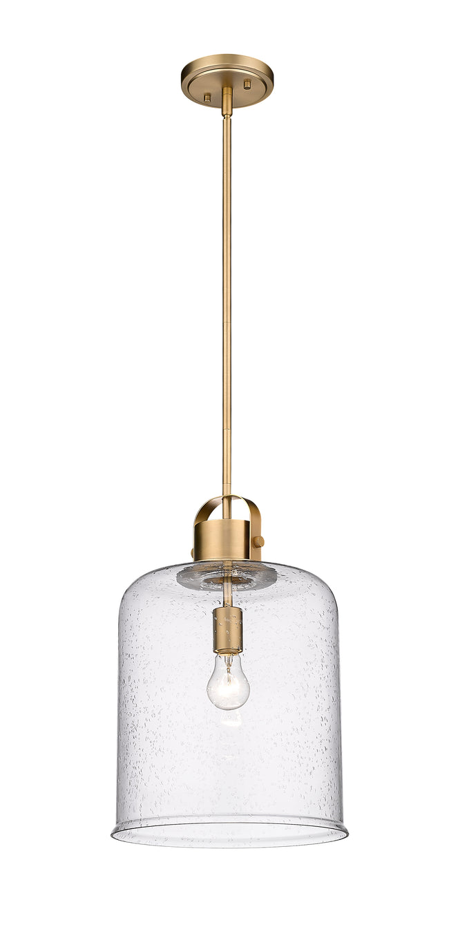 340P12-HG - Kinsley 1 Light 12" Pendant - Heirloom Gold