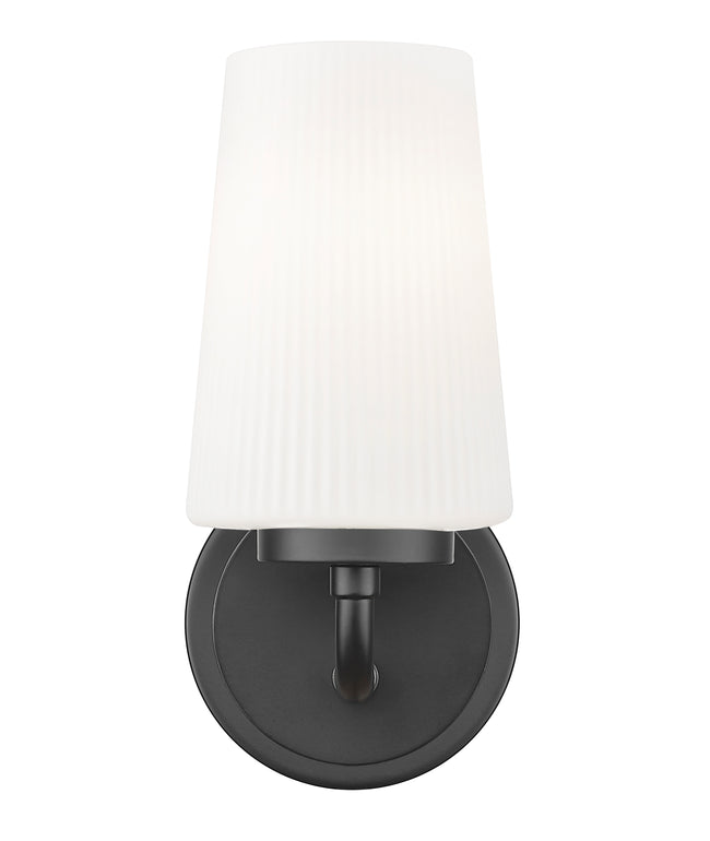 7005-1S-MB - Montford 1 Light Wall 10" Sconce - Matte Black