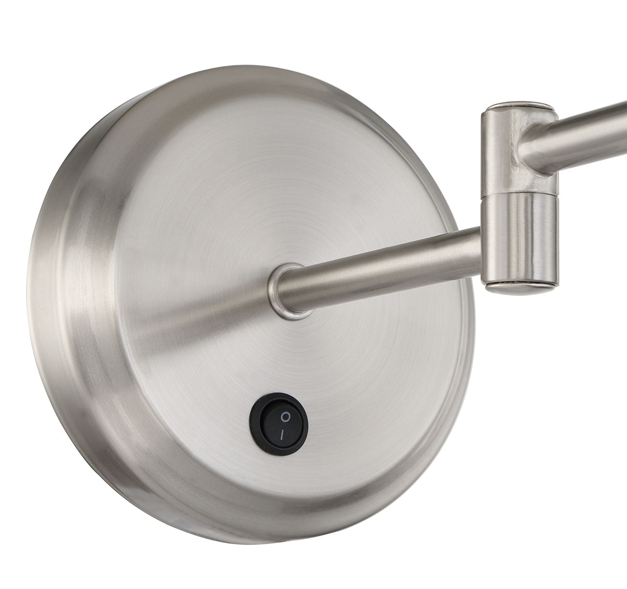 57461SA-BNK - Palmer 1 Light 18" High Wall Sconce - Brushed Nickel