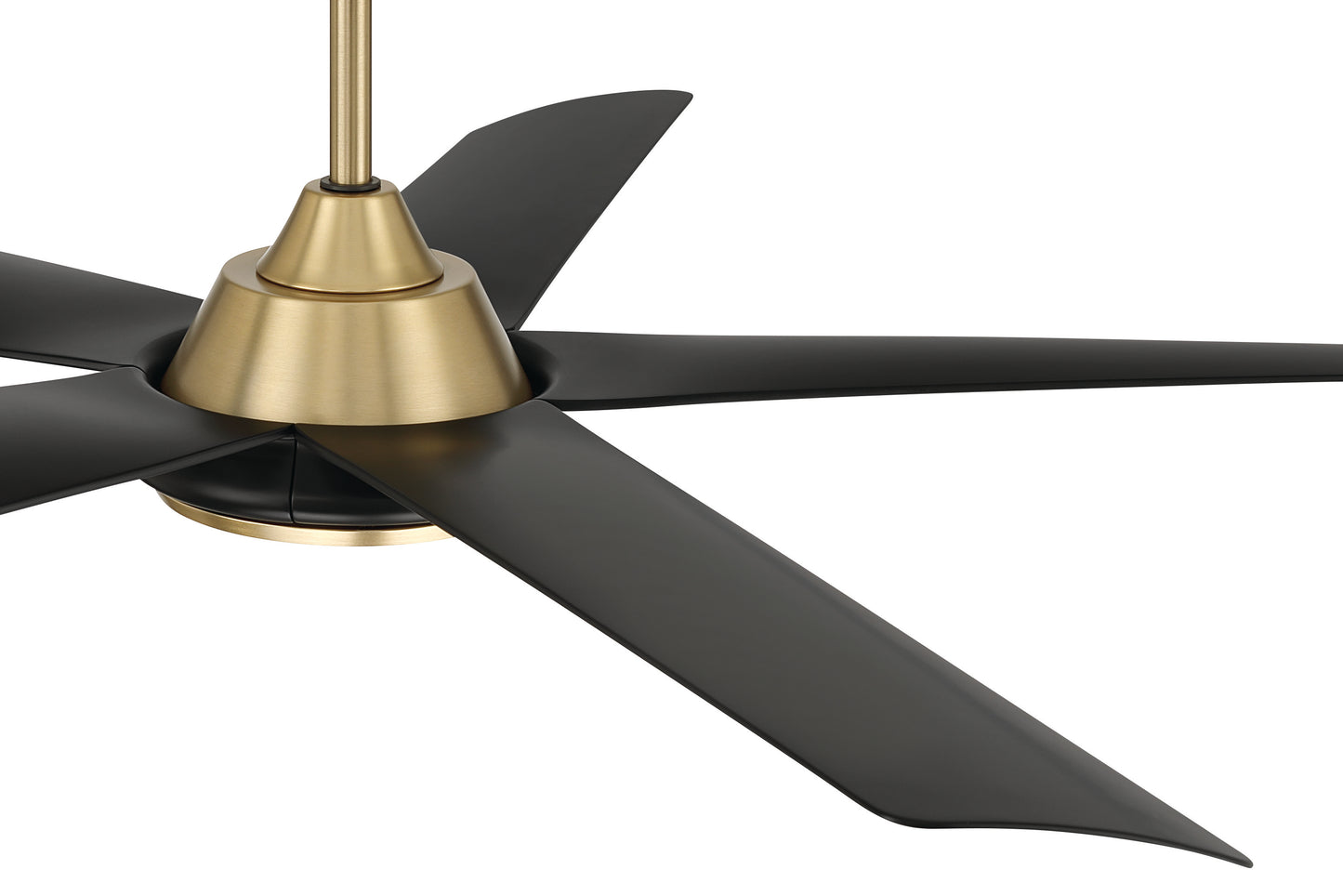FRY52SBFB5 - Frye 52" 5-Blade Indoor ceiling Fan 52" 5 Blade Ceiling Fan with Light Kit - Satin Brass