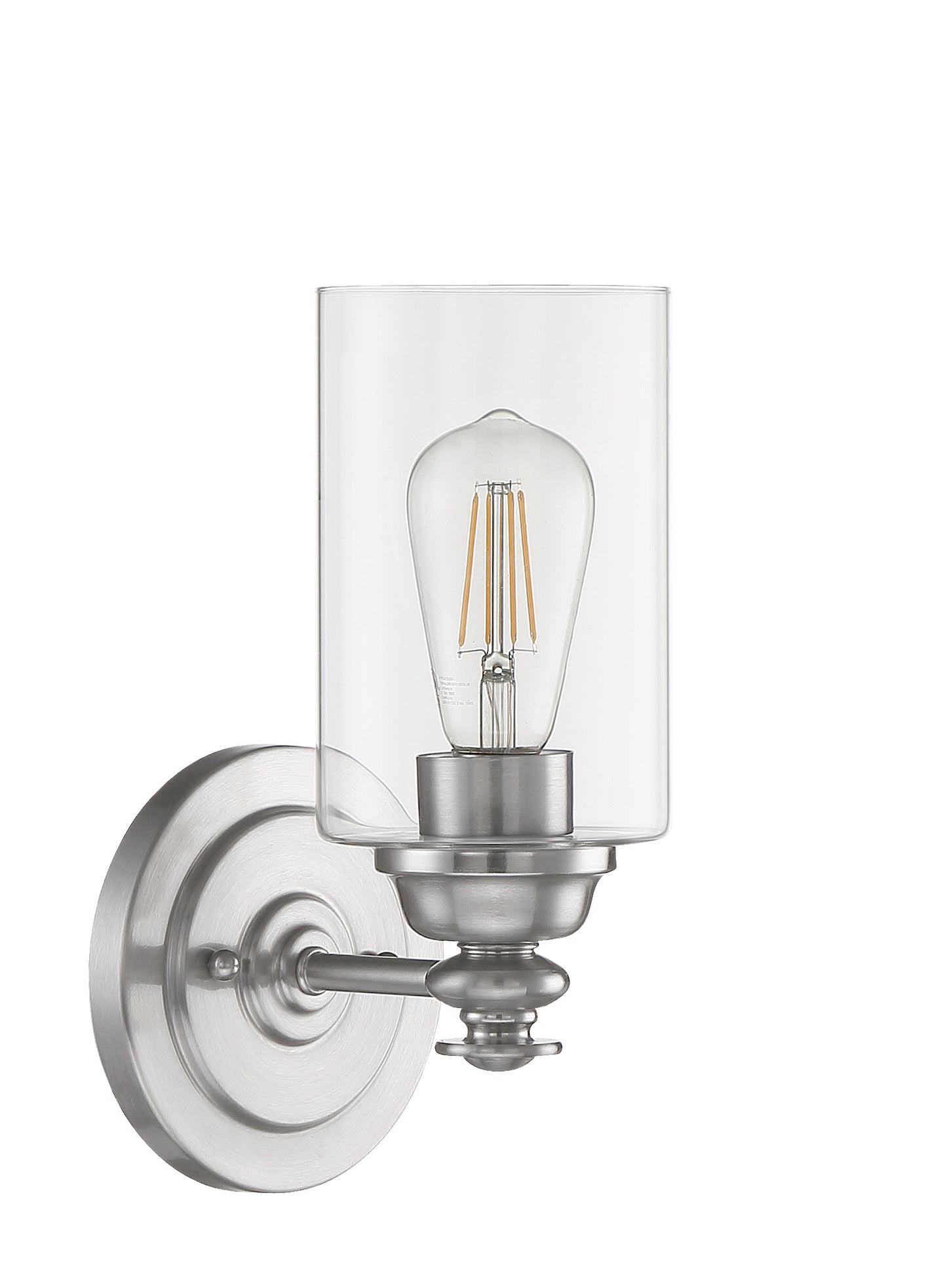 49801-BNK-C - Dardyn 1 Light 11.13" High Wall Sconce - Brushed Nickel