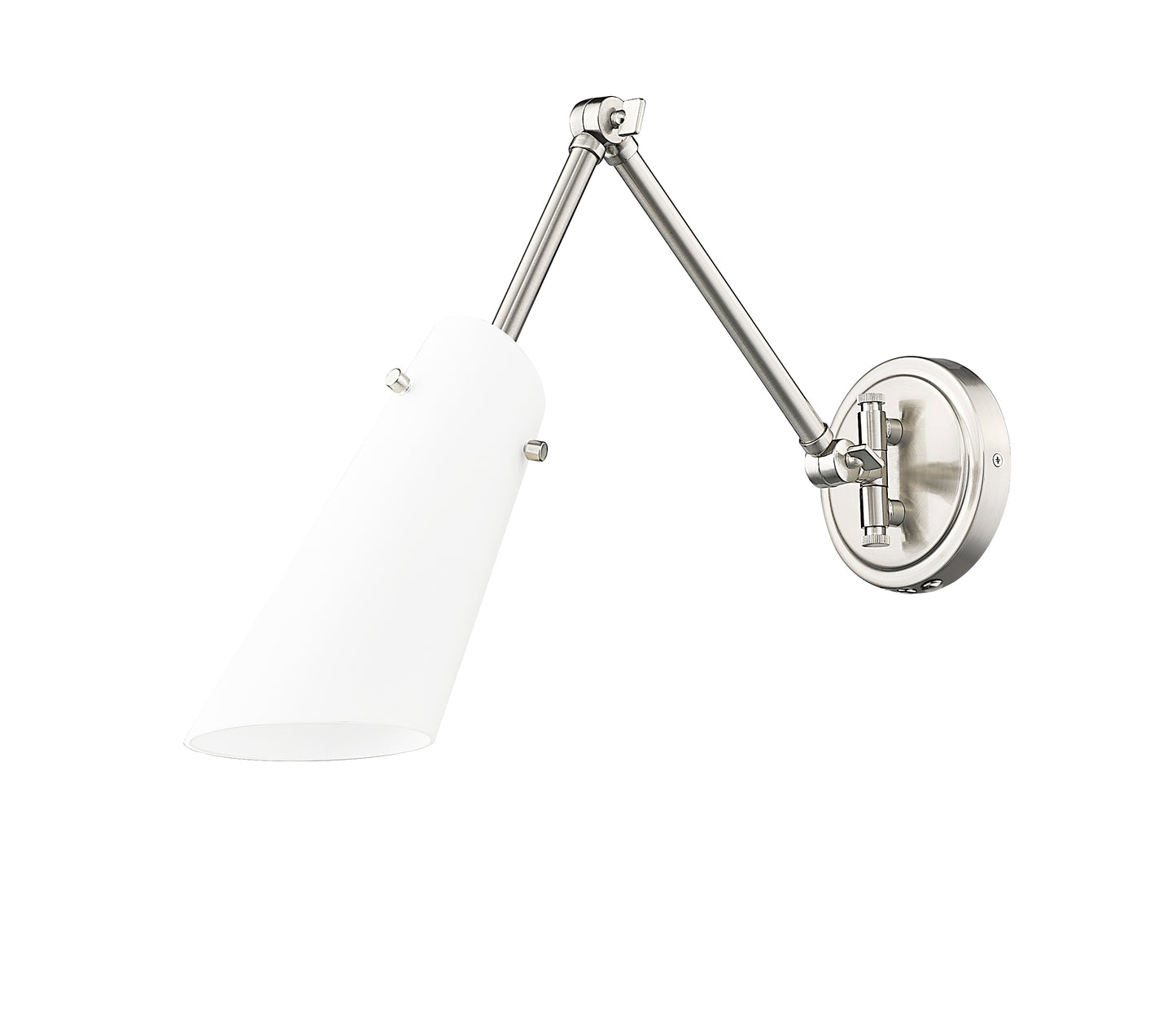 350S-BN - Julia 1 Light Wall 5" Sconce - Brushed Nickel