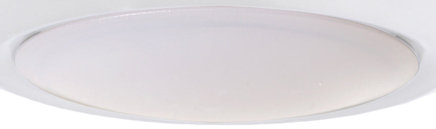X9007M-W-LED - LED Flushmount 1 Light 7.4" Wide Flush Mount - White