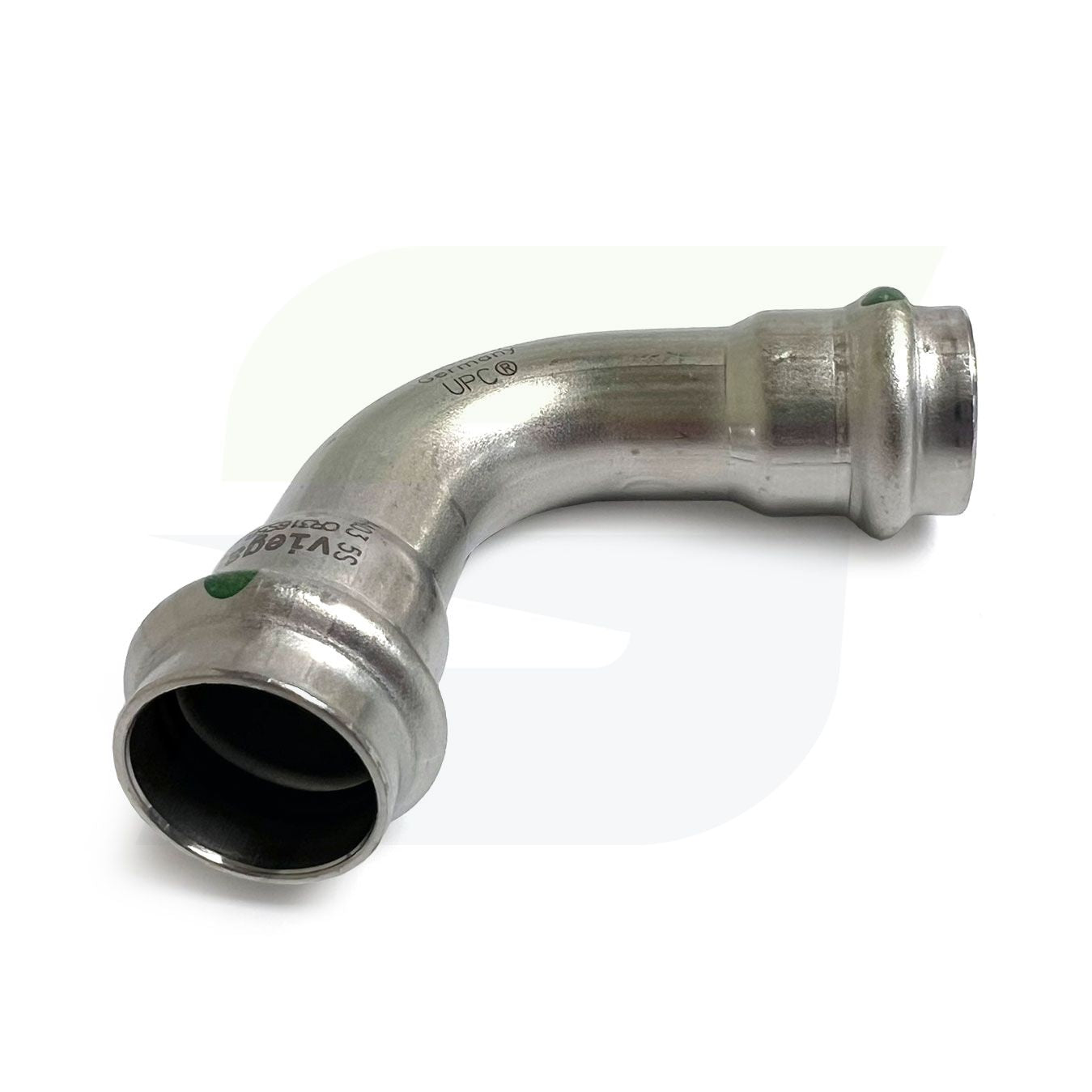 80405 - 3/4" ProPress Stainless Steel 90 Degree Elbow w/ EPDM Seal
