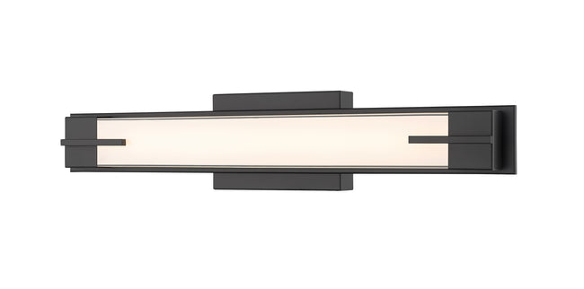 4100-23W-MB-LED - Chase 1 Light 23" Vanity - Matte Black