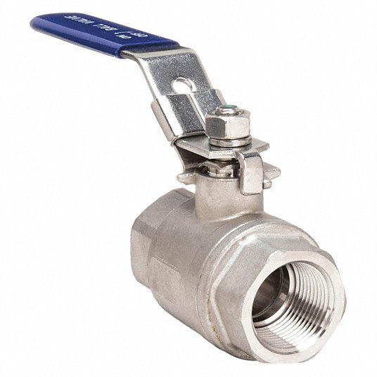 76F10801A - Ball Valve,2"NPT,FP,SS,76F
