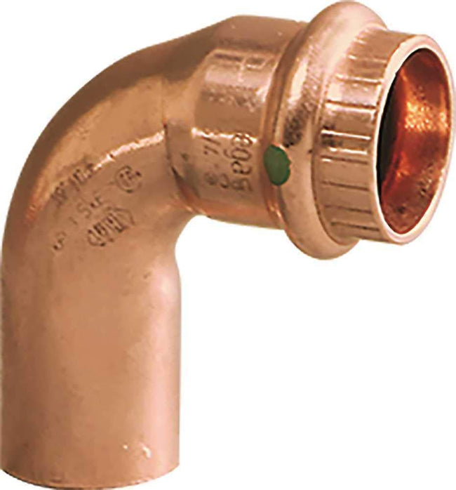 77062 - ProPress Copper 90 Degree Street Elbow, FTG x Press Connection Type, 1-1/4" x 1-1/4" Tube Si
