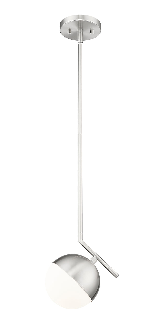 7517P7-BN - Realm Sphere 1 Light 8" Pendant - Brushed Nickel