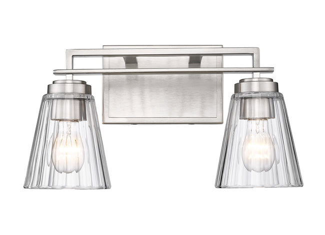 823-2V-BN - Lyna 2 Light 16" Vanity - Brushed Nickel