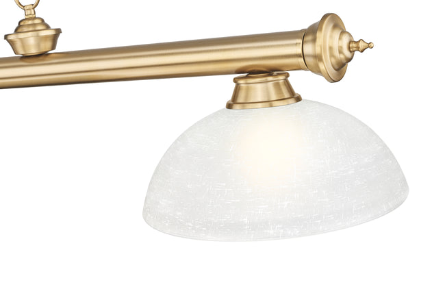 2306-4HBR-DWL14 - Cordon 4 Light 81" Billiard - Heritage Brass