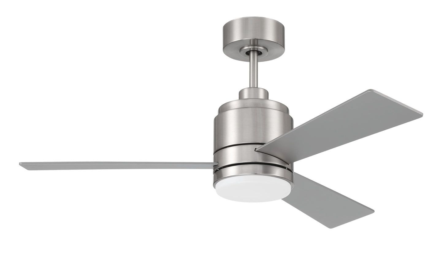 MCY42BNK3 - McCoy 42 3 Blade 42" 3 Blade Ceiling Fan with Light Kit - Brushed Nickel