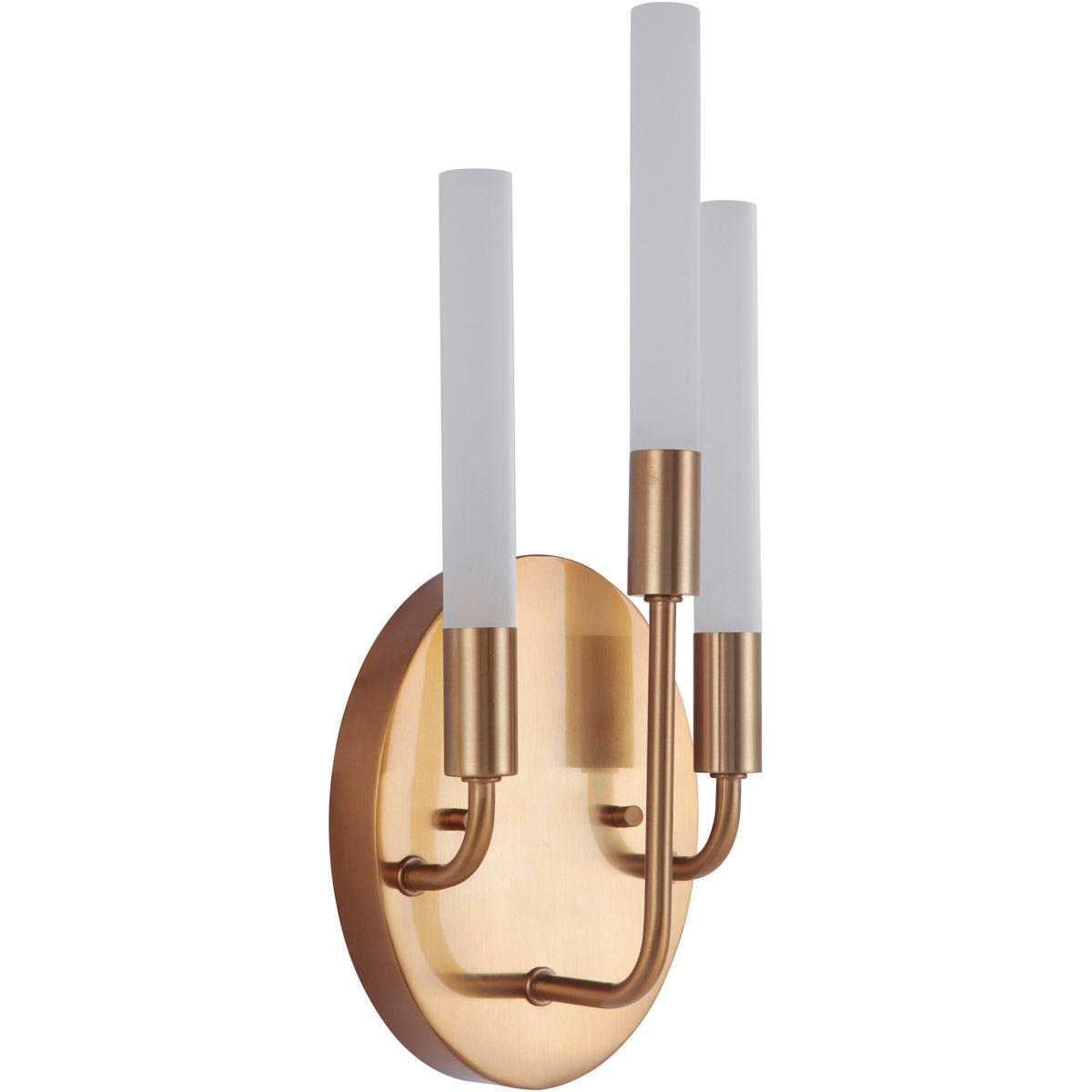 49663-SB-LED - Valdi 3 Light 15" High Wall Sconce - Satin Brass