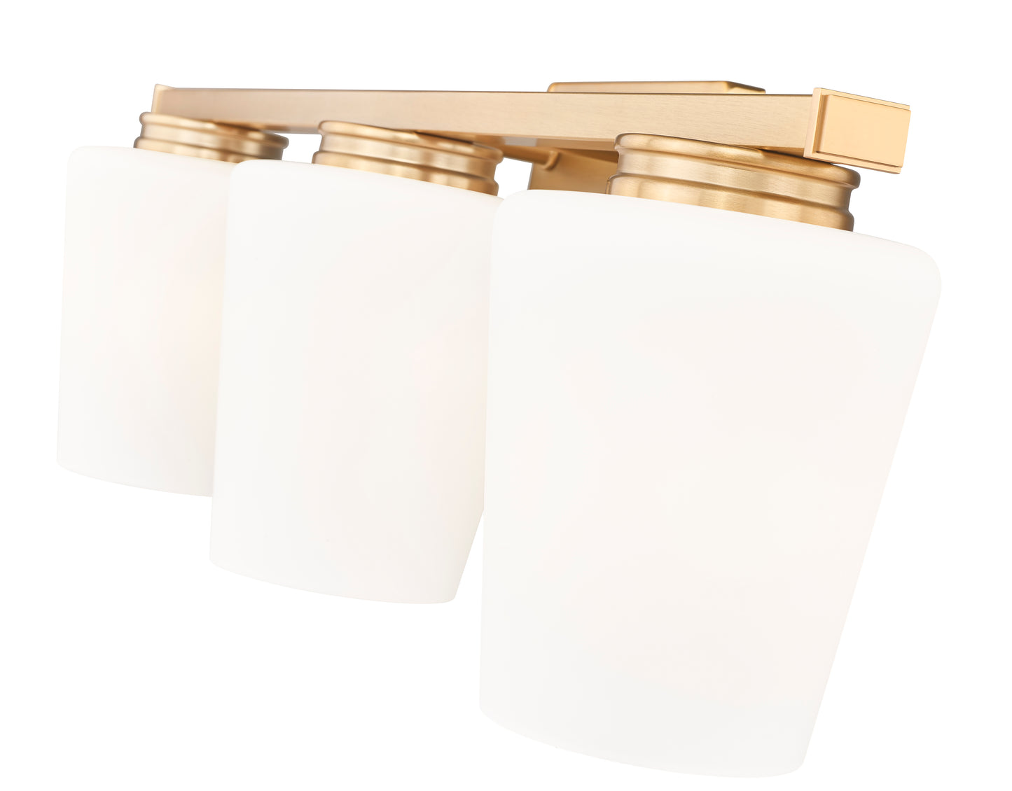 7703-3V-MGLD - Nextra 3 Light 24" Vanity - Modern Gold