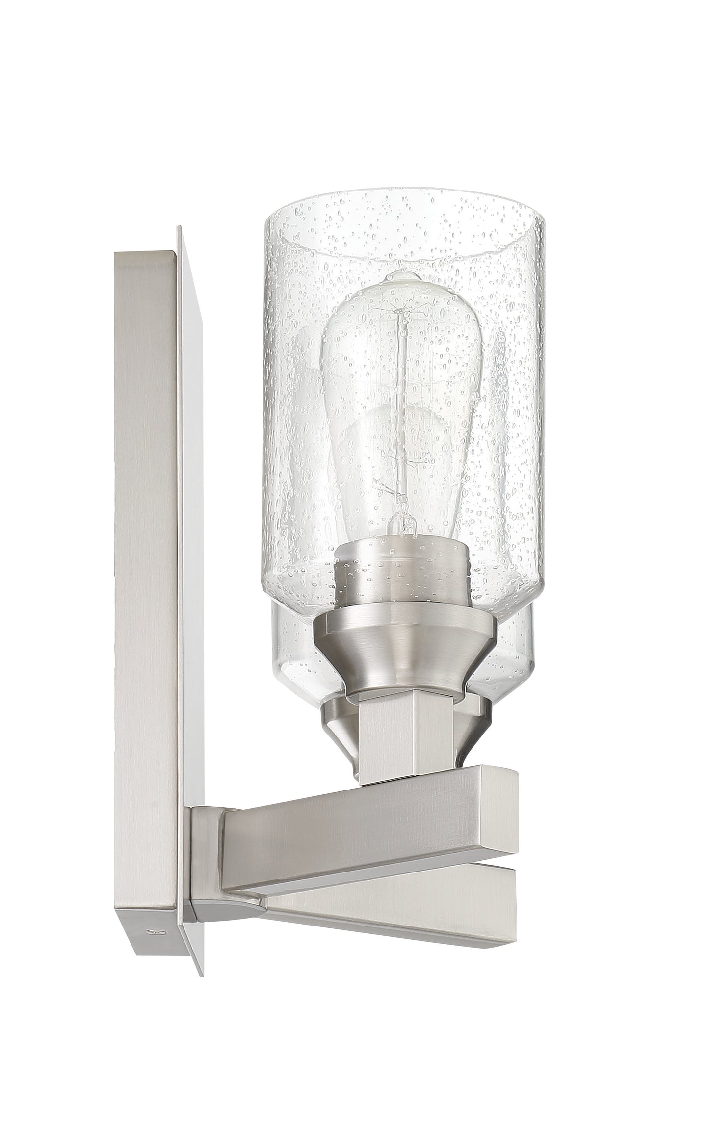 53162-BNK - Chicago 2 Light 10" High Wall Sconce - Brushed Nickel
