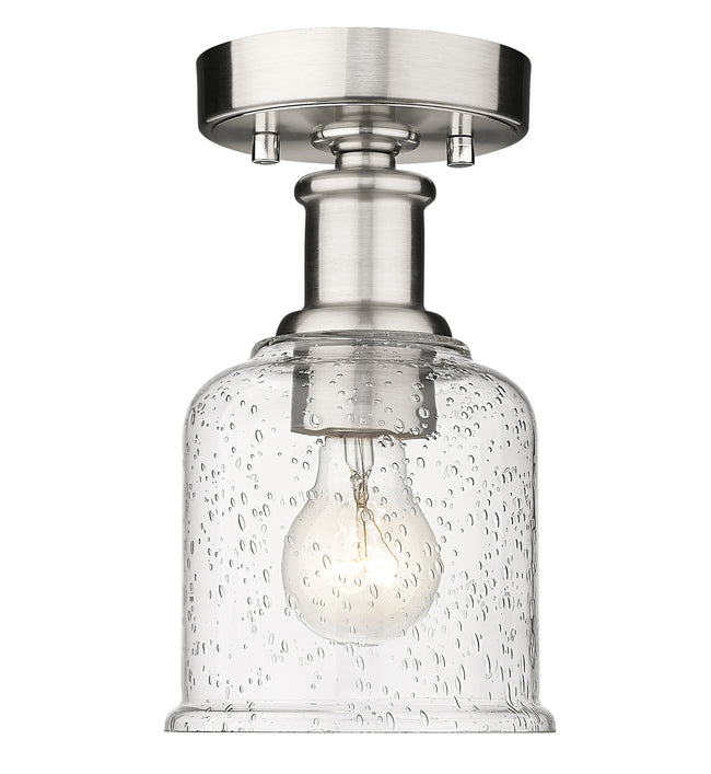 734F1-BN - Bryant 1 Light Flush 6" Mount - Brushed Nickel