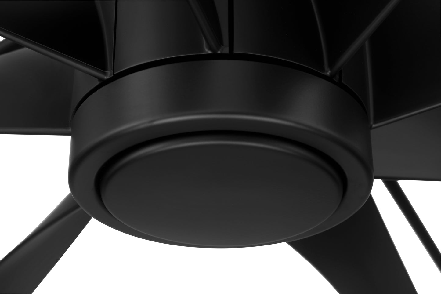 AXL57FB8 - Axel Indoor/Outdoor 52" 8 Blade Indoor Outdoor Ceiling Fan with Light Kit - Flat Black