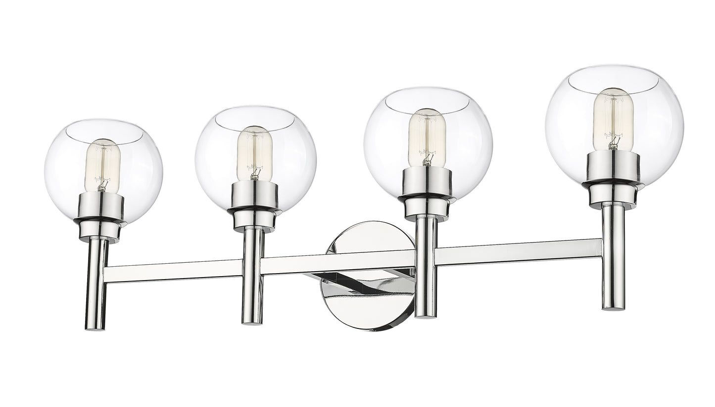 7502-4V-CH - Sutton 4 Light 32" Vanity - Chrome