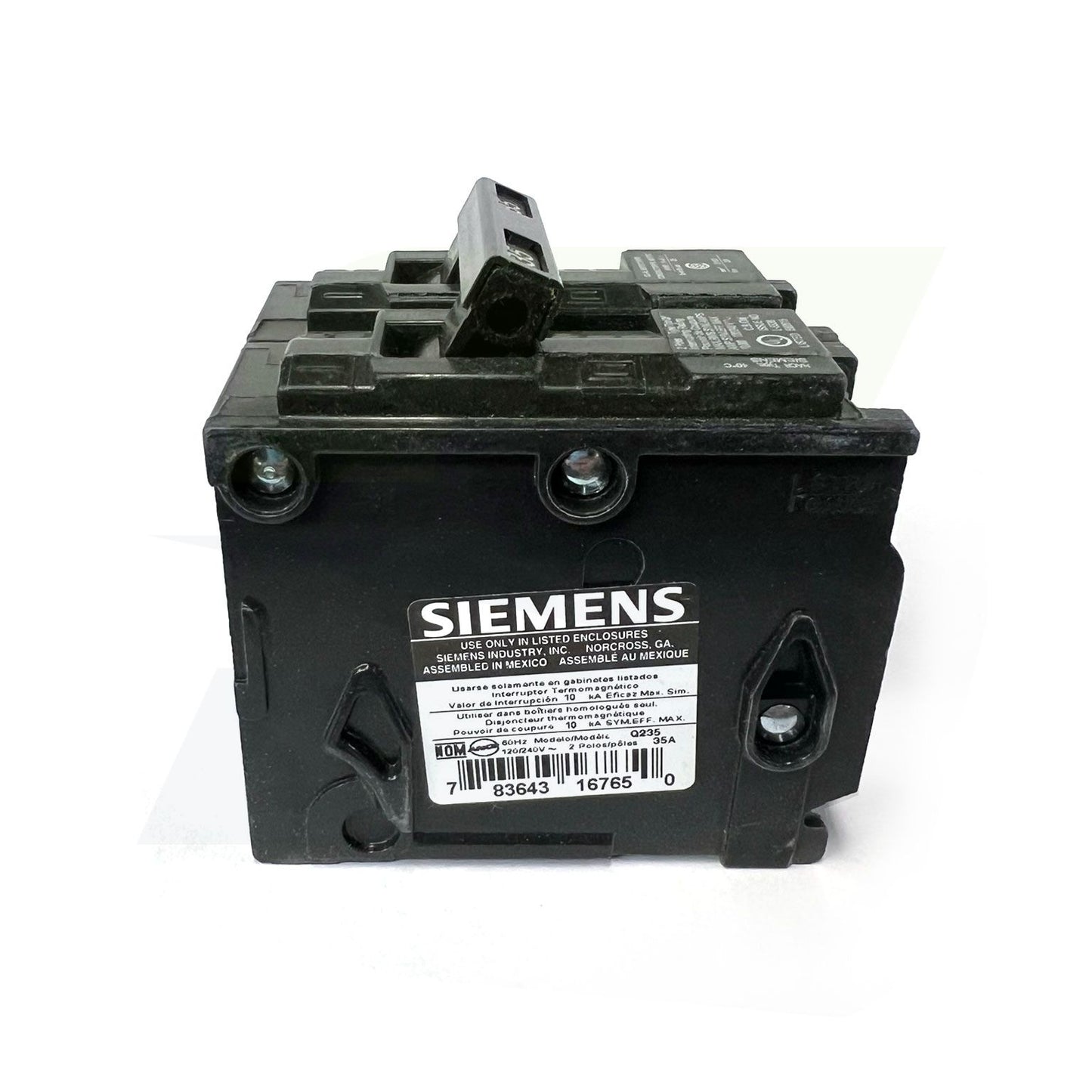 Q235 - 2-Pole Plug-In Circuit Breaker - 120/240V, 35A