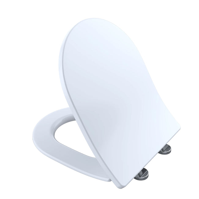 SS247#01 - Slim D-Shape SoftClose Seat - Cotton White