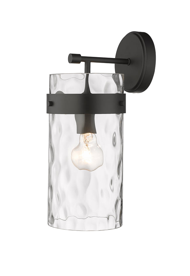 3035-1SL-MB - Fontaine 1 Light Wall 16" Sconce - Matte Black