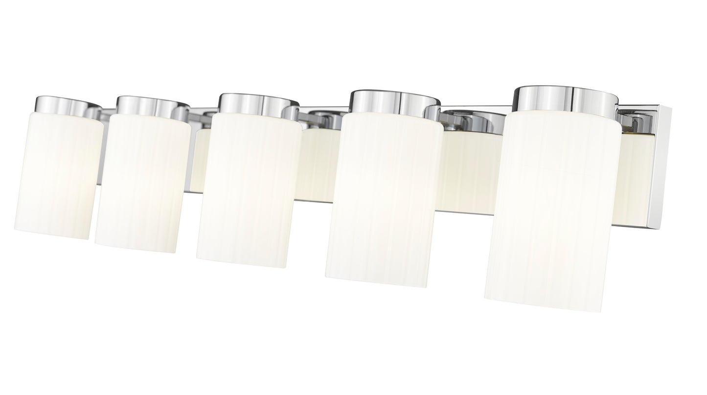 746-5V-CH - Burk 5 Light 38" Vanity - Chrome