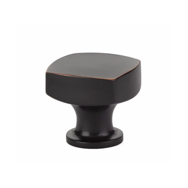 86451US10B - Freestone 1-1/2" Square Cabinet Knob - Urban Modern Collection - Oil Rubbed Bronze