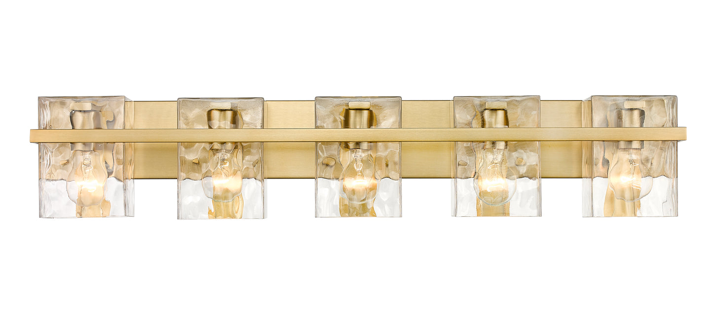 1938-5V-MGLD - Bennington 5 Light 36" Vanity - Modern Gold