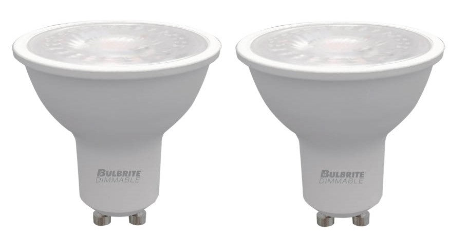 771109 - Dimmable PAR16 LED GU10 Base Light Bulb - 6 Watt - 3000K - 2 Pack