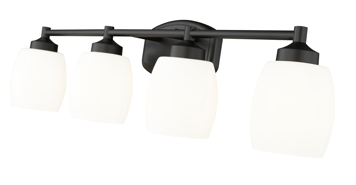 745-4V-MB - Kendrick 4 Light 31" Vanity - Matte Black