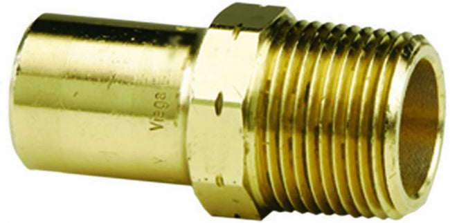 79395 - ProPress Zero Lead Bronze Adapter with Male 3/4" by 3/4" FTG x Male NPT